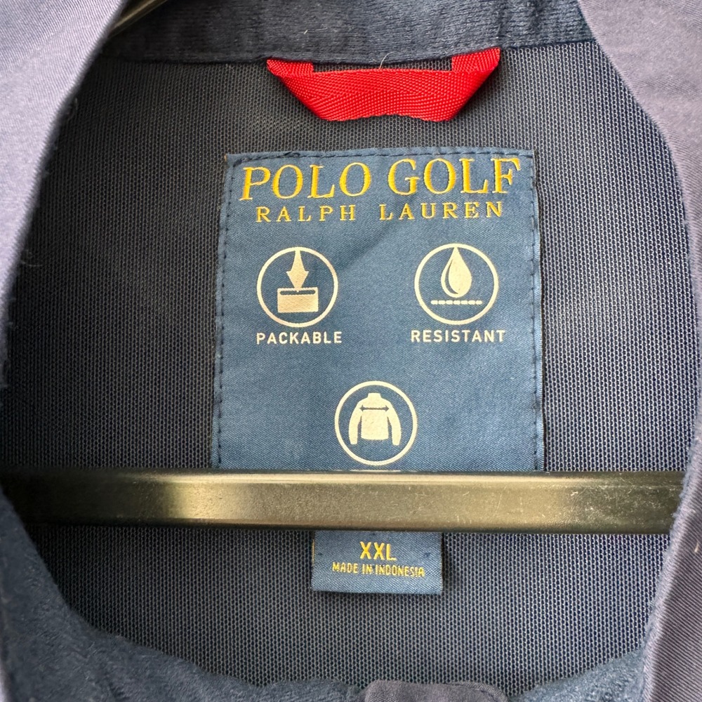 PoloGolf Ralph Lauren XXL Windbreaker Packable WaterResistant Greenbrier Classic - Picture 6 of 11